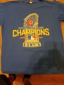 Cubs championship shirt