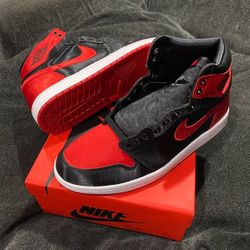 Jordan Retro 1 Satin Bred