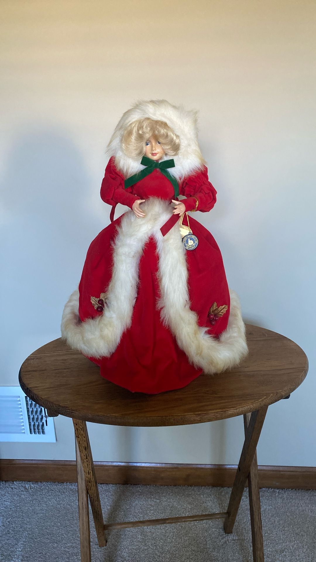 Beautiful Brinns Collection Musical Doll Plays White Chris