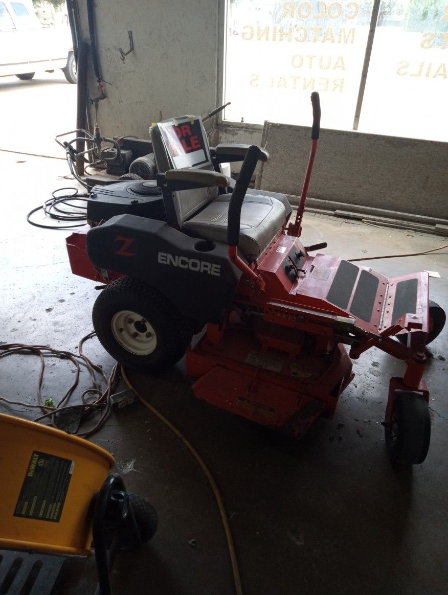 Encore Zero Turn New Condition
