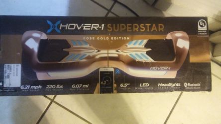 Hover1 superstar rose gold edition