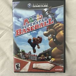 Mario Superstar Baseball GameCube Game 