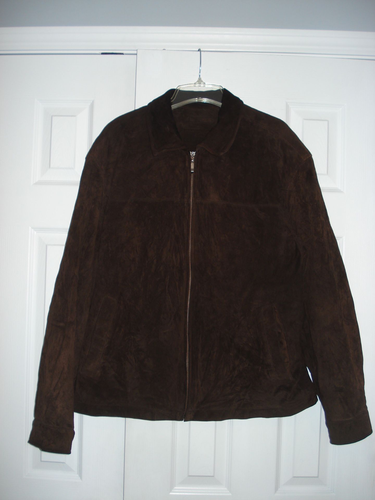 Men’s Soft Leather Jacket-Large-Roundtree & Yorke