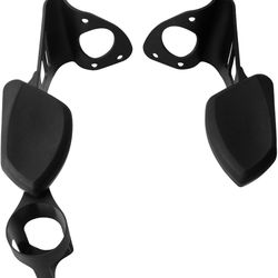 Harley Touring Electra Glides Road Glide Ultra Tri Glide 2014-2023  HDBUBALUS Passenger Armrests With Cup Holder Adjustable Armrest Fit  Black