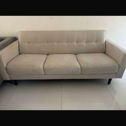 3 Seat Off White Couch 