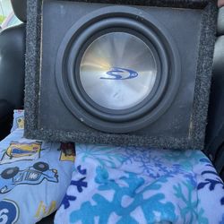 10inch alpine type S subwoofer