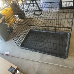 1-Door Folding Dog Crate