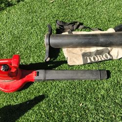 Toro Corded Leaf Blower Amd Vac