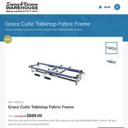 Grace Company Cutie Quilting Frame