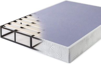 NEW TWIN 9” ZINUS Quick Lock Metal Smart Box Spring Mattress Foundation / Strong Metal Structure