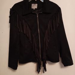Asos Women's Jacket With Fringe