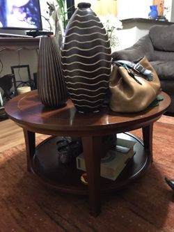 Medium center table/ real wood