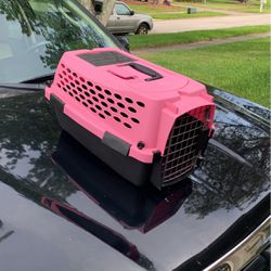 Pink Cat  Carrier 11 Inches Wide By 181/2 In Long