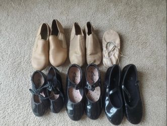 Girls Dance Shoes / Tap / Jazz / Ballet