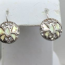 MARCASITE DESIGNER LEVER BACKS 