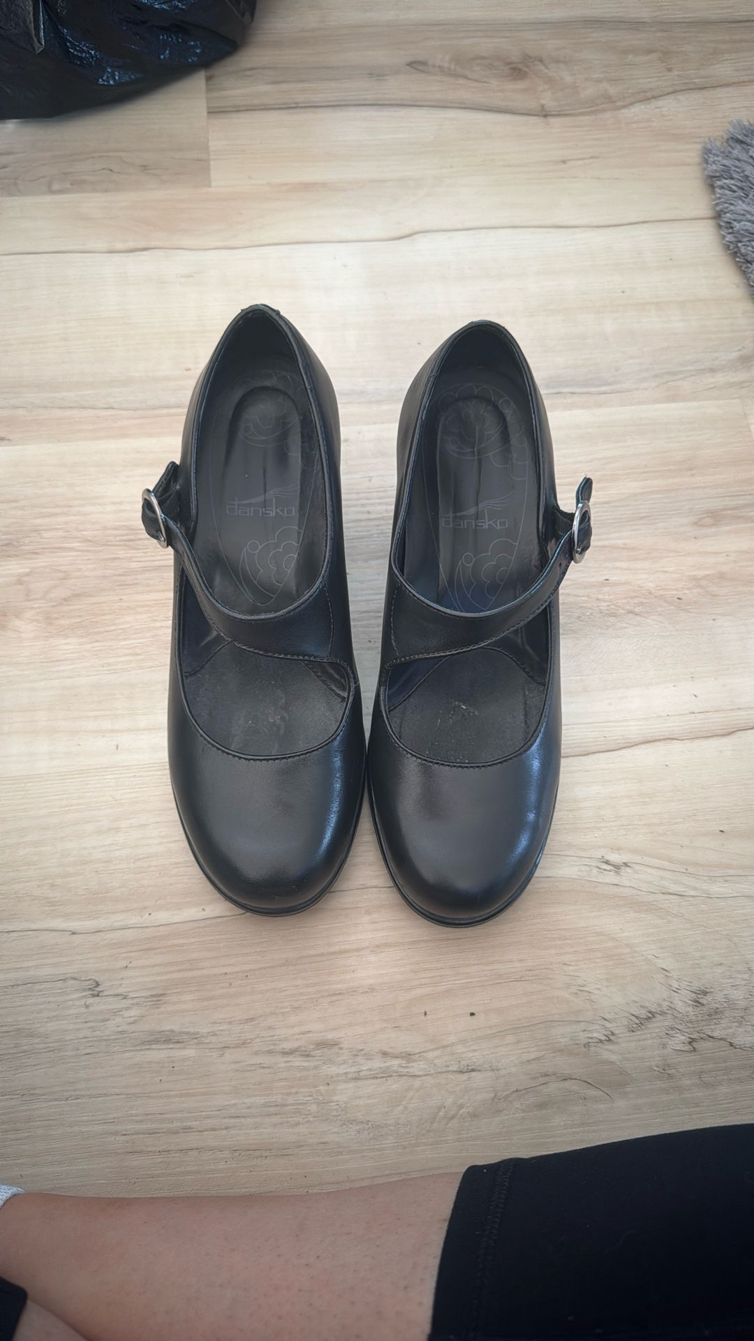 Dansko Never Been Worn Black Mary Jane Heels