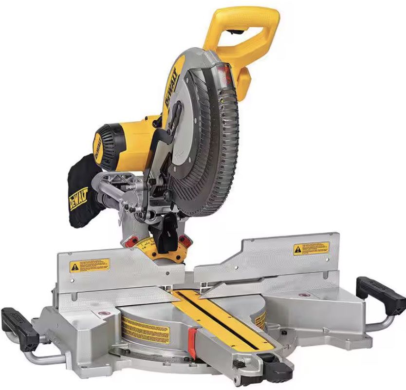 Dewalt 12” sliding compound miter saw