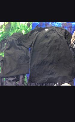 Black Scrub Set