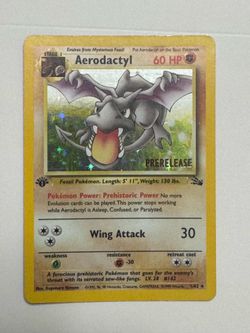 Aerodactyl (Prerelease) - WoTC Promo (PR)