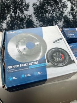 Front & rear rotors + brake pads