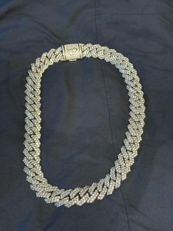 Diamond Prong Link Chain and Bracelet GLD