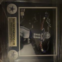 Micah Parsons signed 11x14 framed 