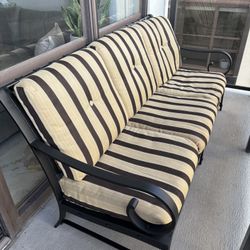 Outdoor 3 Seater Bench Patio Furniture Balcony Bench 