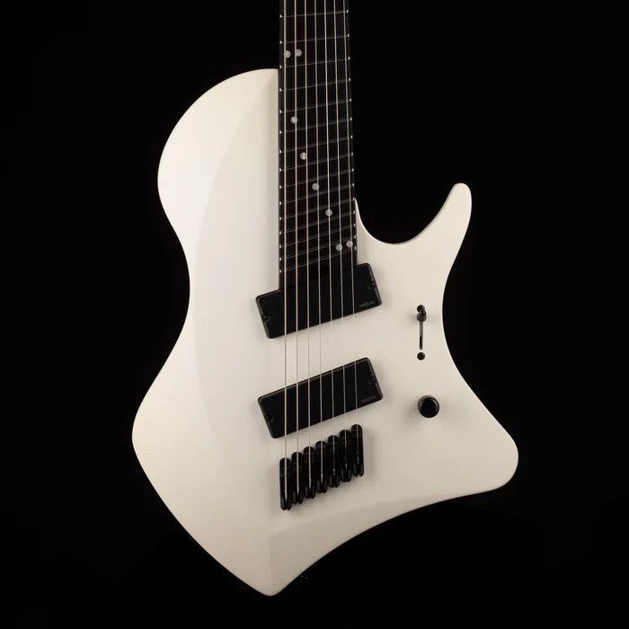 Abasi Larada 7 Legion Osteon White 7-string Guitar With OHSC
