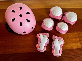 Kids Protective Gear Set: Helmet Knee Elbow Wrist Pads