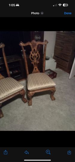 Chippendale-Style Dining Chairs (Set of 2 Available)
