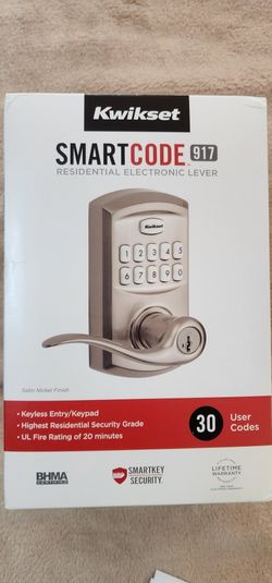 KWIKSET Keyless Lock With Lever. NEW