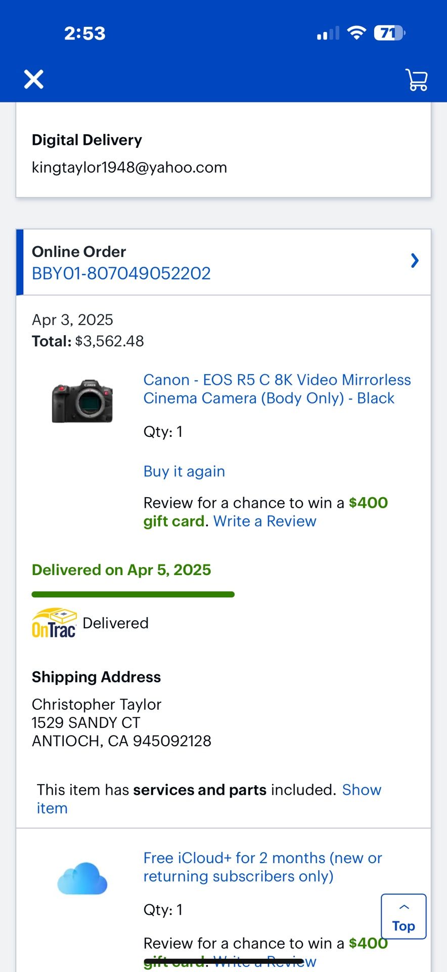 2 Months After Purchase 3k For The Canon R5 c 2k For The Canon - RF24-70mm F2.8L IS USM Standard Zoom Lens for EOS R-Series Cameras - Black
