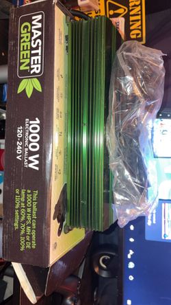 Master green 1000W electronic ballast