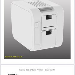 Magicard Pronto 100 I.D. Printer