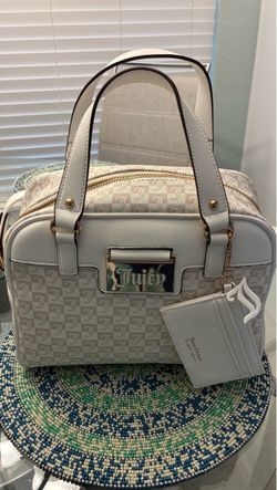 Juicy Couture Monogram Satchel Handbag
