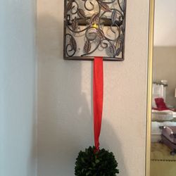 🎄 ( 2 ) Decorative Metal Wall Sconces 🎁