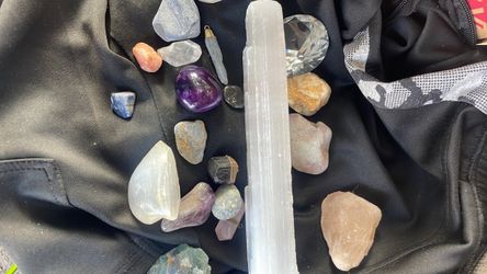 Mixed Crystal and Gemstone Collection