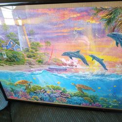 Wall Ready Puzzle Art