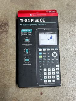 Ti 84 plus CE graphics calculator