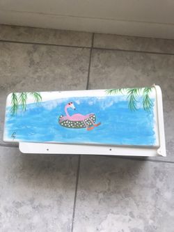 Hand painted mail box