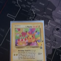 Birthday Pikachu