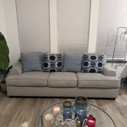 Gray Couch (includes Pillows) from Rooms To Go 