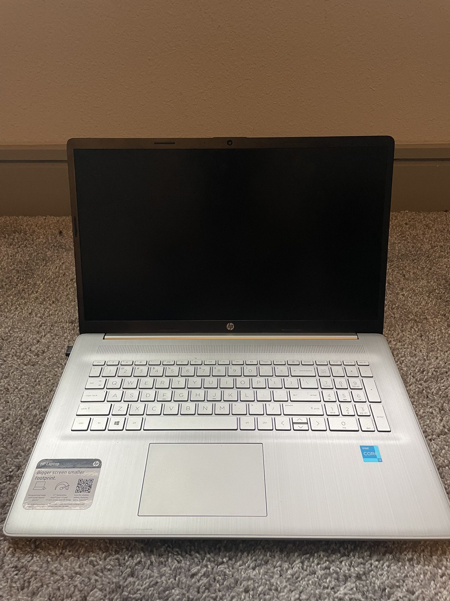 HP 17 Inch 11th Generation Intel Core I3 Color Silver