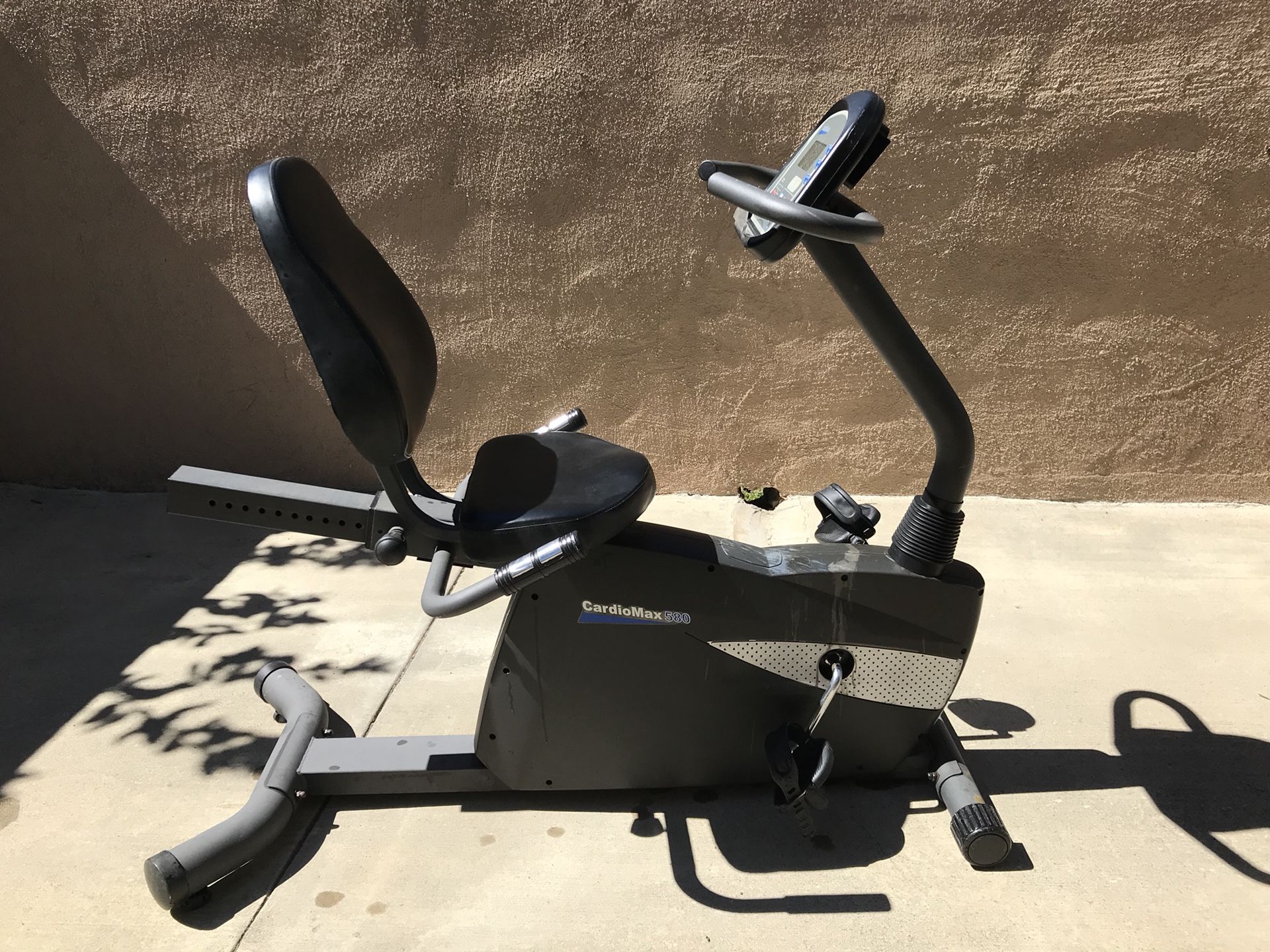 cardiomax 580 recumbent exercise bike