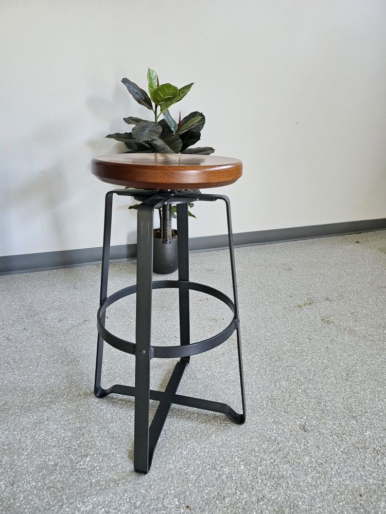 West Elm Height Adjustable Stool