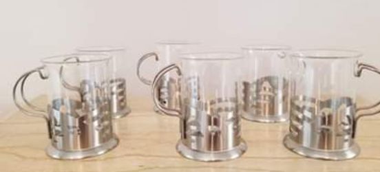 Set of 6 glasses