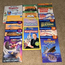 Kids Level 3&4 Reading Books 