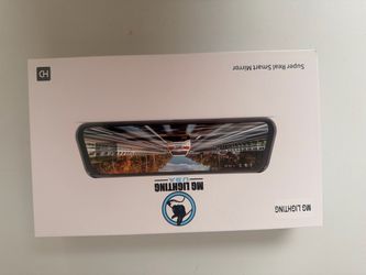 MG Lighting HD Super Real Smart Mirror Dash Cam