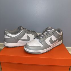Nike Dunk Retro White/Light Smoke Gray