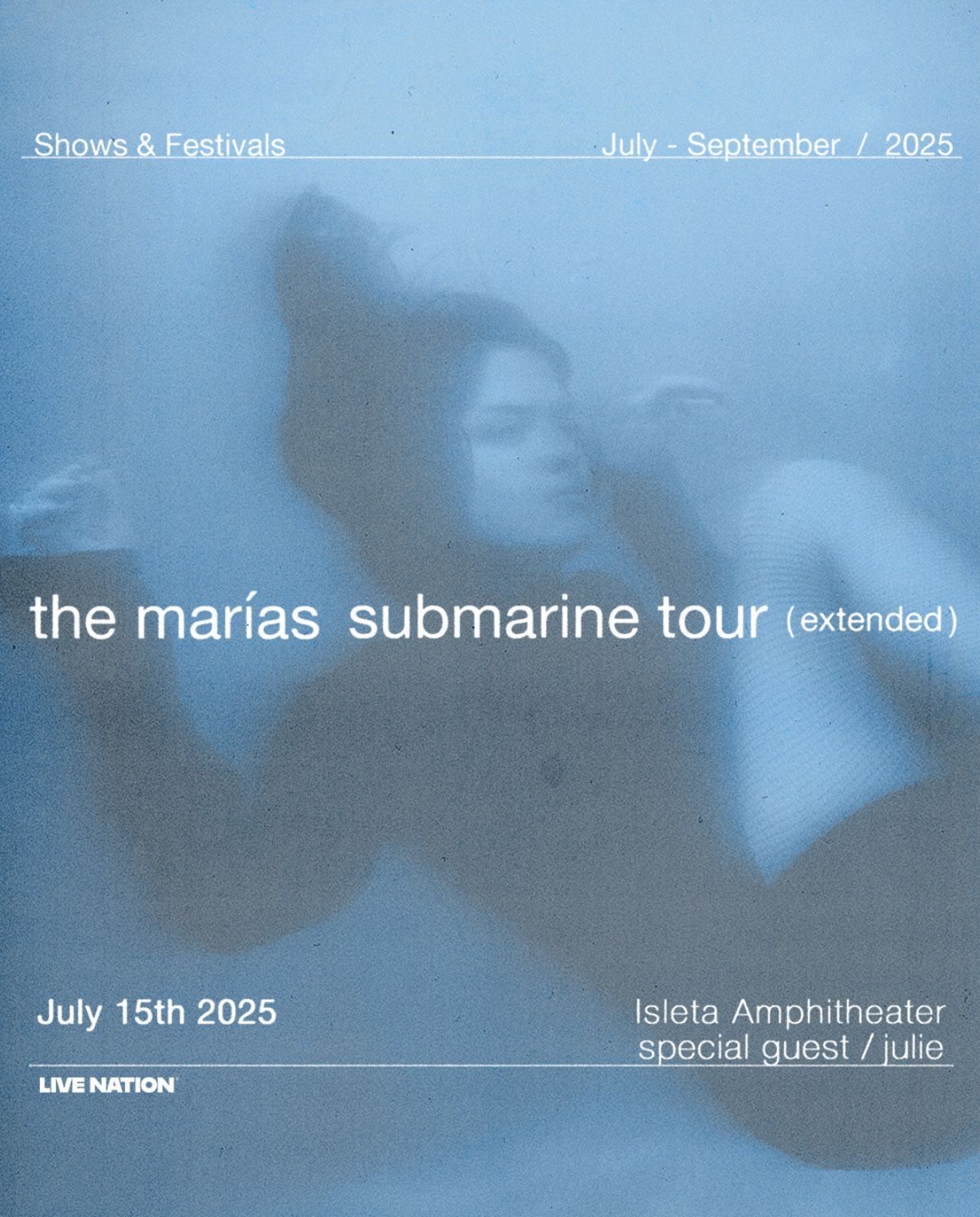 Lawn tickets - The Maria’s (3 Available)